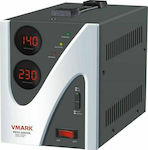 VMARK RE02-1000VA Σταθεροποιητής Τάσης Relay με 1 Πρίζα Ρεύματος