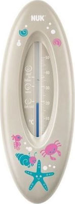 Nuk Analog Bade-Thermometer Ocean 0°C bis 50°C Grey