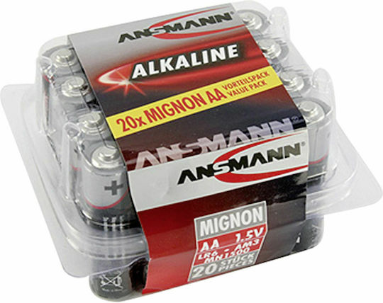 Ansmann Alkaline Batterien AA 1.5V 20Stück 5015548