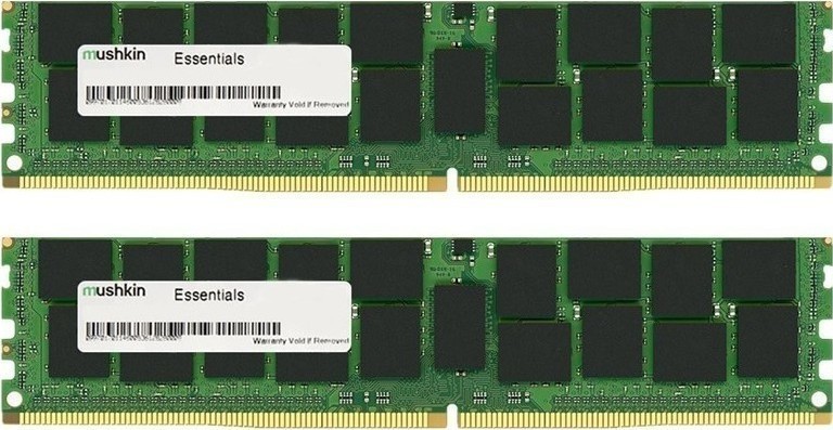 Mushkin Essentials mes4u213ff16g28 ddr4 UDIMM 16 GB pc3 - 17000 2133 MHz 15 - 15 - 15 - 35 LOT 2pc- Mushkin Essentials 16GB PC4-2133 2Rx8 Memory MES4U213FF16G28  #M20-22