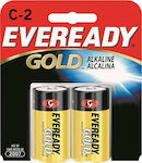 Eveready Gold Αλκαλικές Μπαταρίες C 1.5V 2τμχ