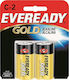 Eveready Gold Αλκαλικές Μπαταρίες C 1.5V 2τμχ