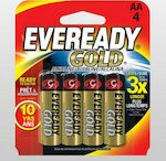 Eveready Gold Αλκαλικές Μπαταρίες AA 1.5V 4τμχ