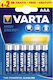 Varta High Energy Alkaline Batteries AAA 1.5V 6pcs