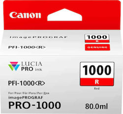 Canon PFI-1000 Inkjet Printer Cartridge Red (0554C001)