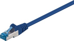 Goobay S/FTP Cat.6a Cable 2.0m Μπλε