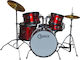 Granite Rock Red JBJ1049A Drum Set