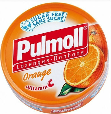 Pulmoll Vitamin C Lozenges Gluten-Free Orange 45gr 800290