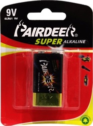 Pairdeer Super Alkaline 9V 1Stück Pairdeer Super Alkaline 9V 1Stück