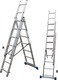 Profal Triplu Scara combinata Aluminiu 3x7
