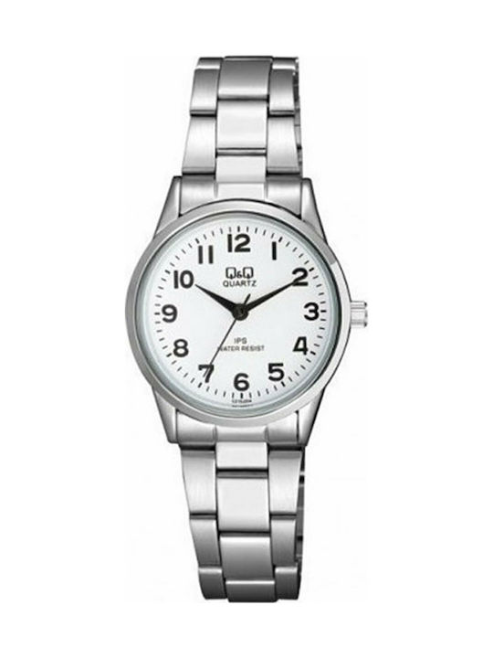 Q&Q Watch with Silver Metal Bracelet