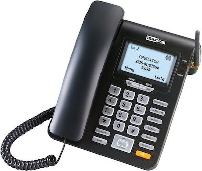 MaxCom MM28D Kabelgebundenes Telefon Büro Schwarz