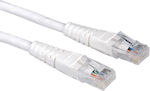 Roline U/UTP Cat.6 Ethernet Network Cable 1m White 1pcs