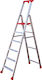Profal Marea Leiter Aluminium mit 5+1 Stufen 196cm