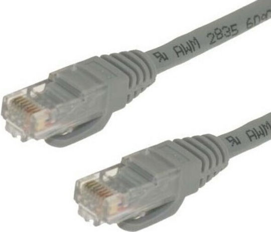 U/UTP Cat.5e (Gigabit) Καλώδιο Δικτύου Ethernet 5m Γκρι