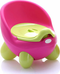 Cangaroo Potty Chair Throne with Lid Pink