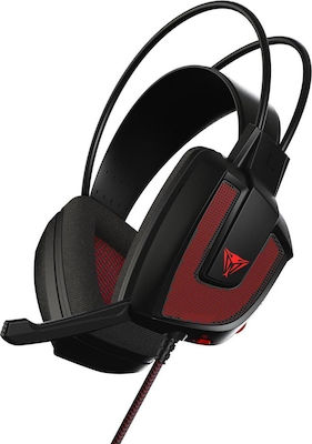 Patriot Viper V360 Over Ear Gaming Headset with Connection USB Red