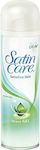 Gillette Satin Care Sensitive Skin Gel Ξυρίσματος με Αλόη για Ευαίσθητες Επιδερμίδες 200ml