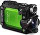 Olympus Tough TG-Tracker Action Camera 4K Ultra HD με WiFi Πράσινη με Οθόνη 1.5"