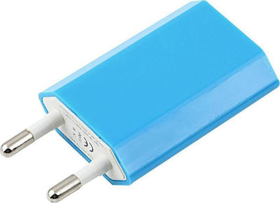 Charger Without Cable with USB-A Port Blue (S903)