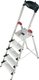 Hailo XXL Ladder Aluminum with 4+1 Steps
