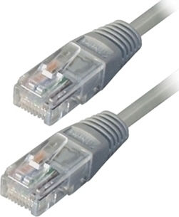 TrustWire U/UTP Cat.5 Ethernet Netzwerkkabel 10m Grau