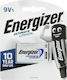 Energizer Ultimate Μπαταρία Λιθίου 9V Για Ανιχνευτές Καπνού & Συστήματα Ασφαλείας 1τμχ