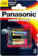 Panasonic Photo Power Литиева Батерия 2CR5 6V Фотографска (Block) 1бр