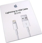 Apple USB-A to Lightning Cable Λευκό 0.5m (ME291ZM/A)