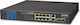 Planet FGSD-1022VHP Negestionat L2 PoE+ Switch cu 8 Porturi Ethernet și 2 Porturi SFP