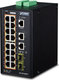 Planet IGS-20160HPT v1 Verwaltet L2 PoE+ Switch mit 18 Ports Gigabit (1Gbps) Ethernet und 4 SFP Ports