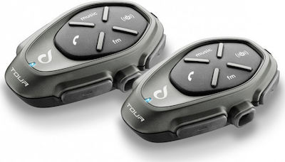 Interphone Tour Dual Intercom for Riding Helmet with Bluetooth