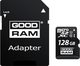 GoodRAM M1AA microSDXC 128GB Class 10 U1 UHS-I με αντάπτορα