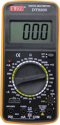 DT9205 Digital Multimeter with Buzzer with Measurement AC / DC