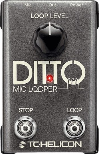 TC Electronic Ditto Mic Looper Pedală Looper Chitară electrică și