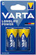 Varta Longlife Power Alkaline Batterien C 1.5V 2Stück