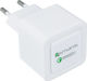 4Smarts Зарядно без кабел с USB-A порт Бял (4SP5478)