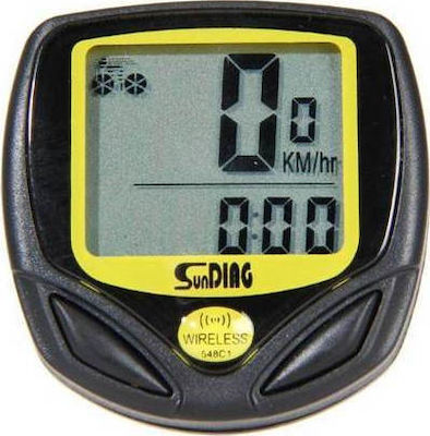 Kabelloser wasserdichter Computer, 14 in 1 Fahrrad-Tachometer - SD546C/W SUNDING