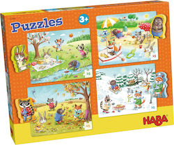 Kinderpuzzle Vier Jahreszeiten für 3+ Jahre alt+ Jahre 60pcs Haba Kinderpuzzle Vier Jahreszeiten für 3+ Jahre alt+ Jahre 60pcs Haba