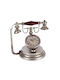 Inart Metall Telefon 3-20-233-0008 Tischuhr 3-20-233-0008