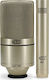 MXL 990/991 Σετ Πυκνωτικό Μικρόφωνο XLR Shock Mounted για Φωνητικά σε Ασημί Χρώμα