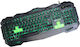 Keep Out F80 Gaming Keyboard with Illuminated Keys (English US)