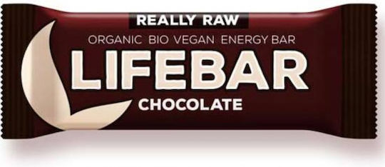 Lifefood Βιολογική Μπάρα Ενέργειας / Raw / Ξηρών Καρπών με Σοκολάτα 47gr