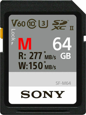 Sony SDXC 64GB Klasse 10 U3 V60 UHS-II