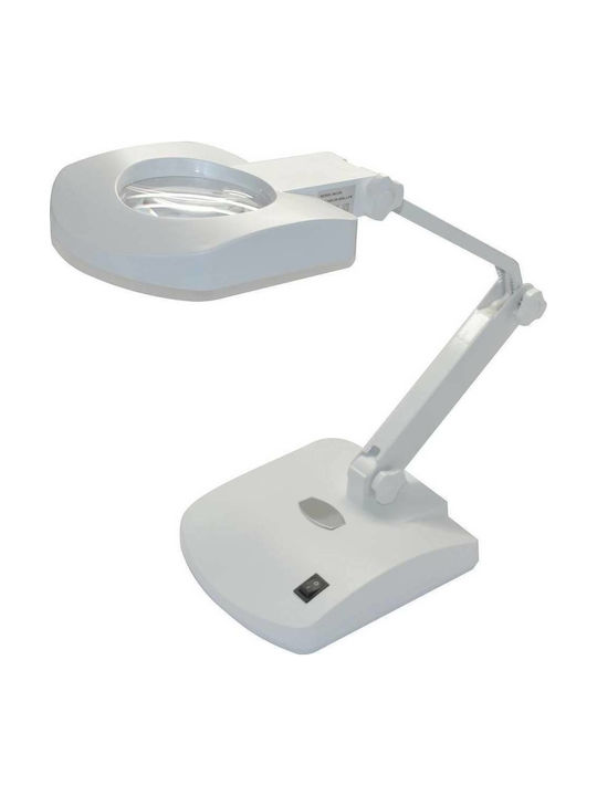 Best 8611BL LED Office Lamp with Foldable Arm in White Color