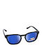 Eyelead EyeLead Polarized Sonnenbrillen mit Schwarz Rahmen und Blau Polarisiert Spiegel Linse L 624