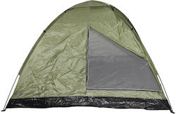 MFH MFH Tent Monodom 3 Olive Cort Camping Igloo Kaki 3 Sezoane pentru 3 Persoane 210x210x125cm