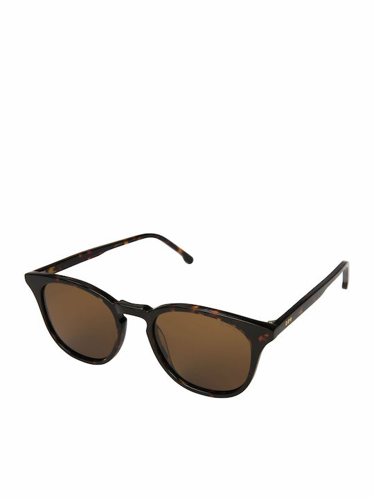 Komono The Beaumont Tortoise Men's Sunglasses with Brown Tartaruga Plastic Frame and Brown Lens KOM-S2353