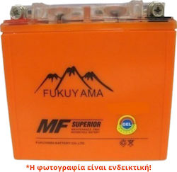 Fukuyama YTX5L B Motorradbatterie YTX5L-BS mit Kapazität 4Ah 36201061