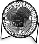 Esperanza USB Office/Home Rotating Fan Black Yugo Black EA149K